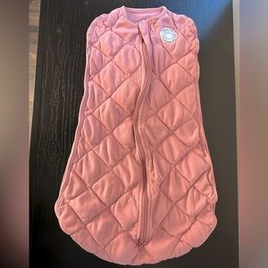 Dreamland Baby weighted swaddle - 0-6months, Pink